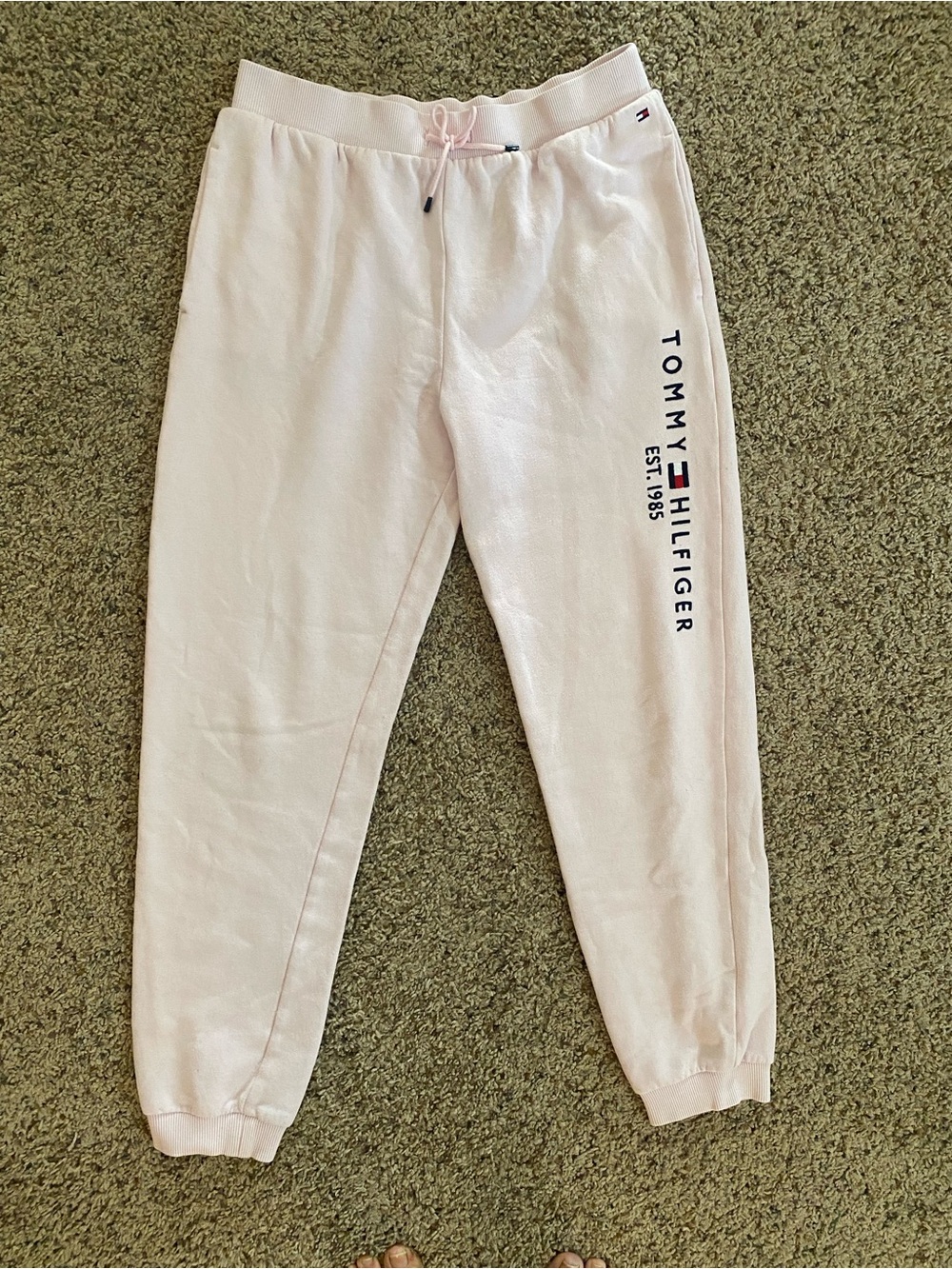 Tommy Hilfiger xl light pink sweatpants